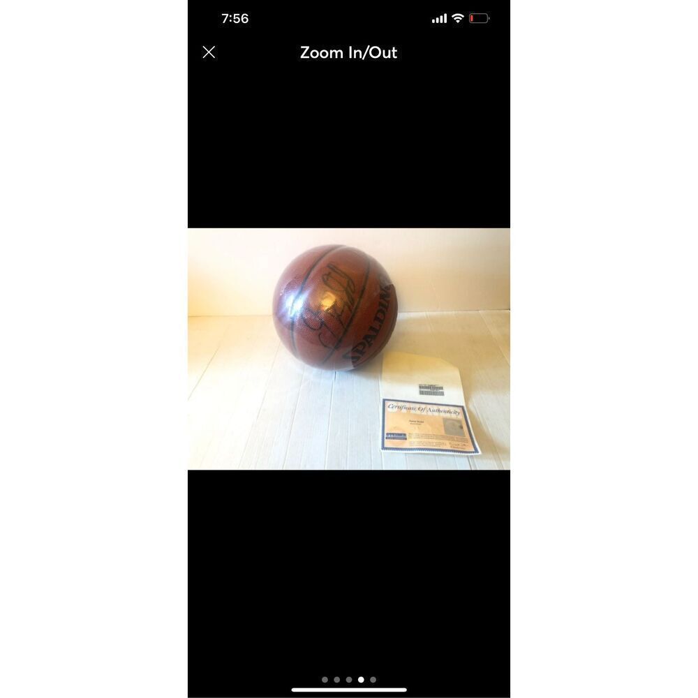 STEINER SPORTS MEMORABILIA SPALDING BASKETBALL JASON KIDD